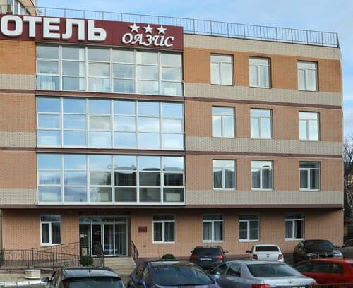 Внешний вид отеля Оазис в Краснодаре