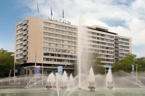 Внешний вид отеля Hilton Rotterdam в Роттердаме