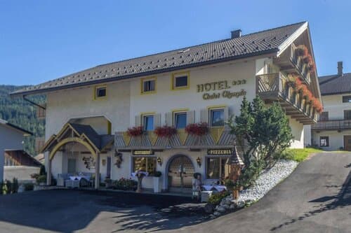 Внешний вид отеля Hotel Chalet Olympia