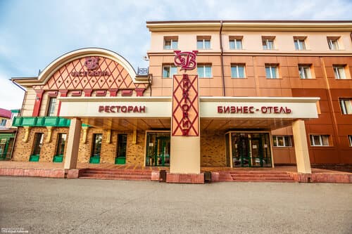 Внешний вид отеля Виктория в Ленинск-Кузнецком