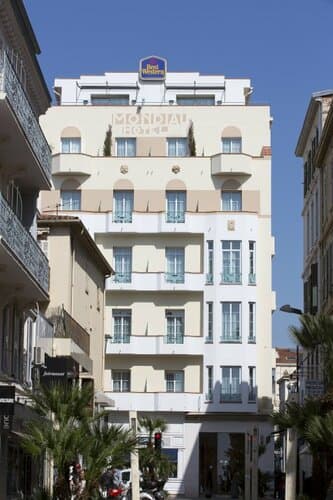 Внешний вид отеля Best Western Premier Le Mondial в Каннах
