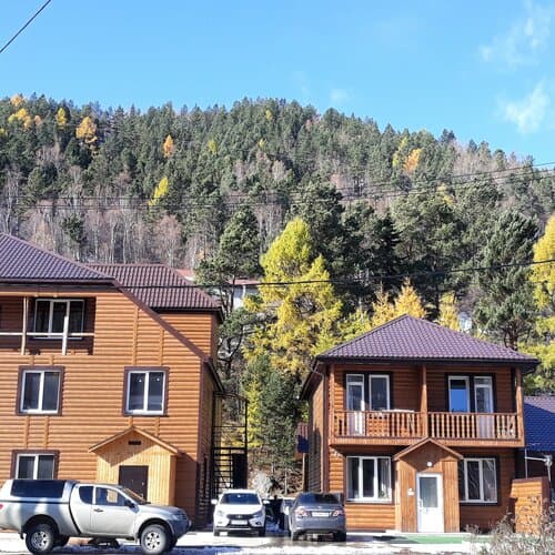 Внешний вид отеля Усадьба Еремеевых в Листвянке