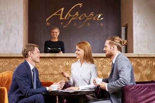 Внешний вид отеля Аврора в Челябинске