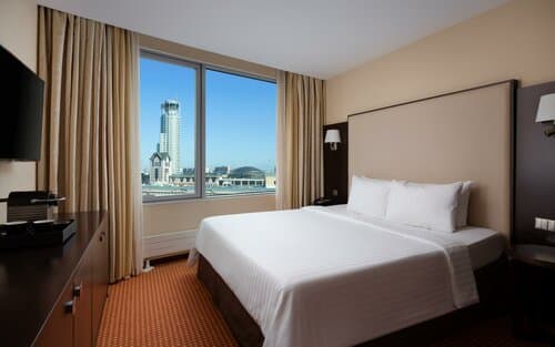 Внешний вид отеля Cosmos Moscow Paveletskaya Hotel в районе Замоскворечье