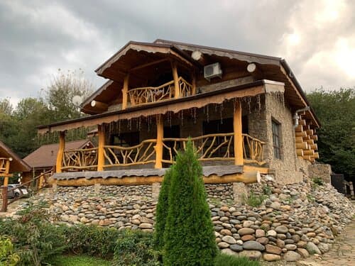 Внешний вид отеля Денница в Даховской