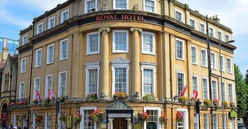 Внешний вид отеля The Royal Hotel в Бате