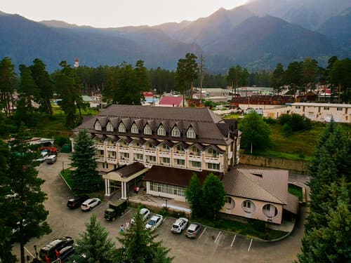 Внешний вид отеля Энергетик в Архызе