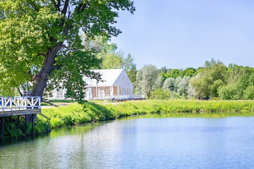 Внешний вид отеля Дом творчества Гостелерадио СССР в Пушкинском городском округе