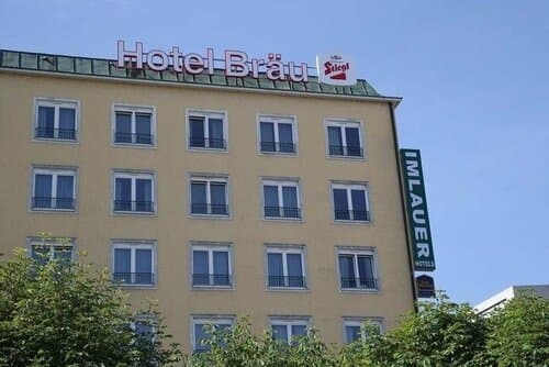 Внешний вид отеля Hotel Imlauer & Bräu в Зальцбурге