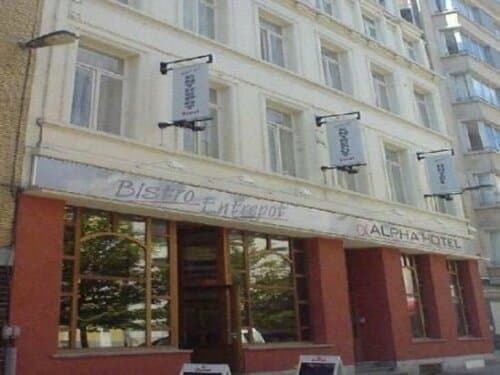 Внешний вид отеля Alpha в Остенде