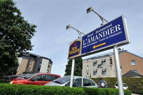 Внешний вид отеля Hotel L' Amandier в Бельгии
