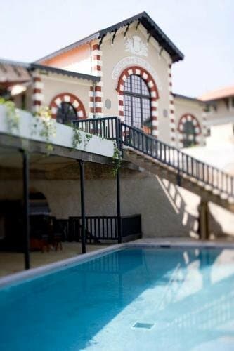 Внешний вид отеля Ville d'Hiver в Аркашоне