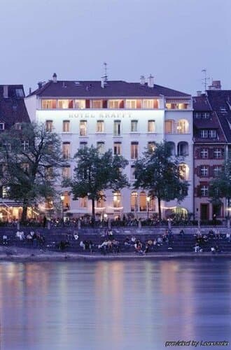 Внешний вид отеля Krafft Basel в Базели