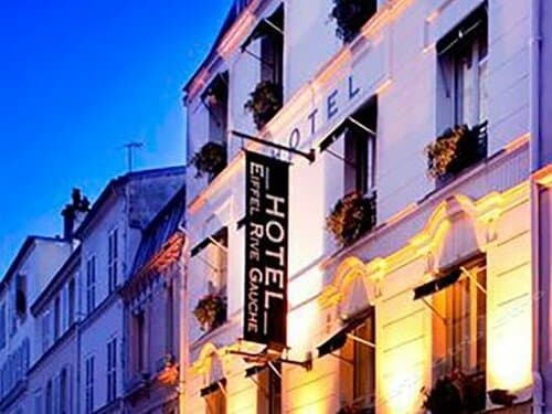 Внешний вид отеля Hôtel Eiffel Rive Gauche в Квартале Большого Камне