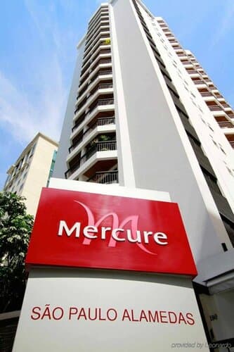 Внешний вид отеля Mercure Sao Paulo Alamedas в Сан-Паулу