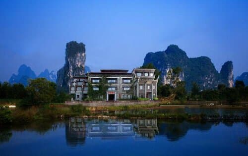 Внешний вид отеля Yangshuo Hidden Dragon Villa