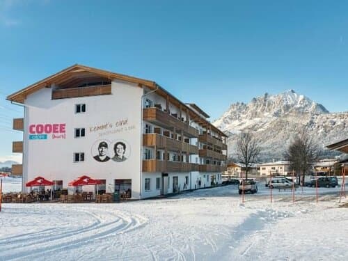 Внешний вид отеля Cooee alpin Hotel Kitzbüheler Alpen в Санкт-Йоханне ве Тироле