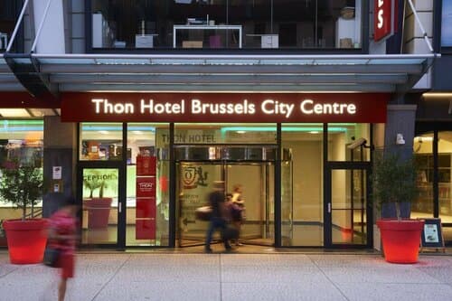 Внешний вид отеля Thon Hotel Brussels City Centre