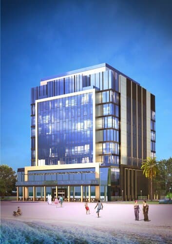 Внешний вид отеля voco Dubai The Palm в Пальме Джумейре