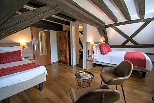 Внешний вид отеля Hôtel de la Couronne в Верхнем Рейне