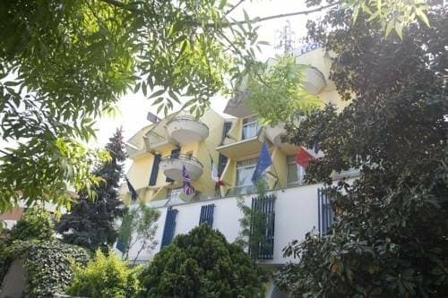 Внешний вид отеля Albergo Leonardo в Бреше