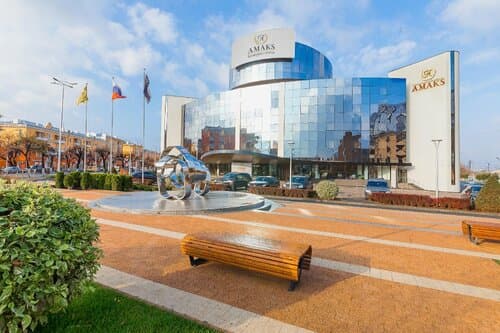 Внешний вид отеля Амакс Конгресс-отель в городском округе Рязани