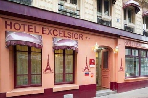 Внешний вид отеля Hotel Excelsior в Квартире де ле Порт-Сен-Мартене
