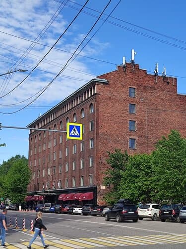 Внешний вид отеля Гостиница Выборг в Выборге