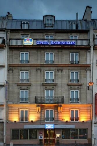 Внешний вид отеля Best Western Plus Opera Batignolles