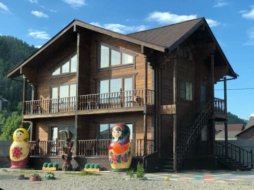 Внешний вид отеля Байкальские матрёшки в Листвянке