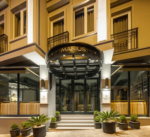 Внешний вид отеля Marius Hotel