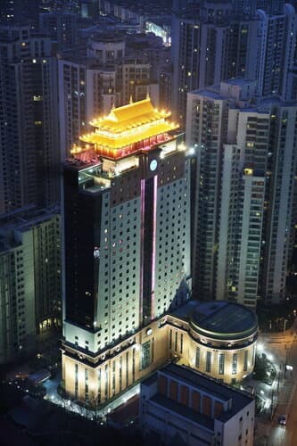 Внешний вид отеля Courtyard by Marriott Shanghai Xujiahui