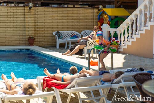 Внешний вид отеля Geo&Mari в Витязево