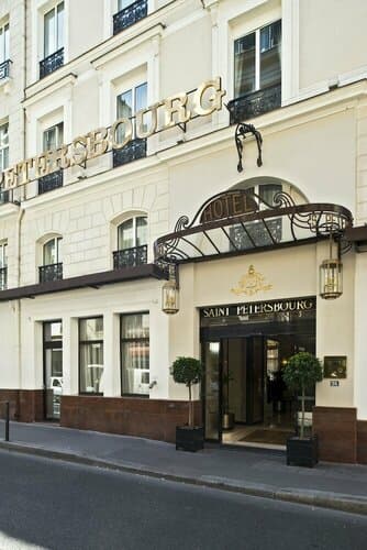 Внешний вид отеля Hotel St Pétersbourg Opéra & SPA в Квартале Шоссе д'Антине