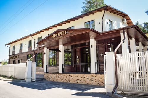 Внешний вид отеля Икорец в Лискинском районе