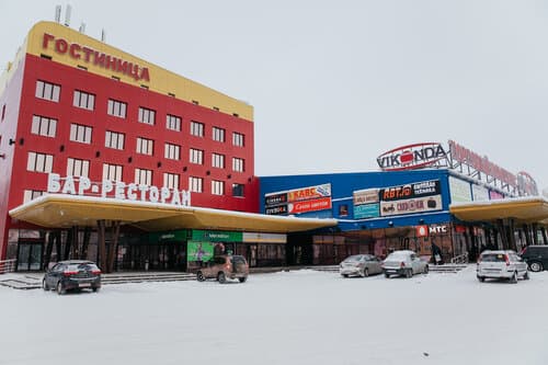 Внешний вид отеля Виконда в Архангельской области