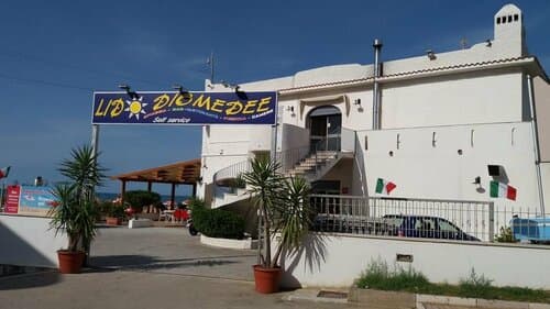 Внешний вид отеля Albergo Lido Diomedee