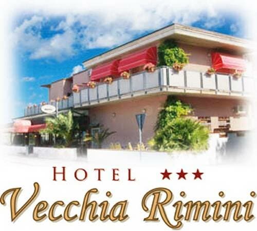 Внешний вид отеля Hotel Vecchia Rimini