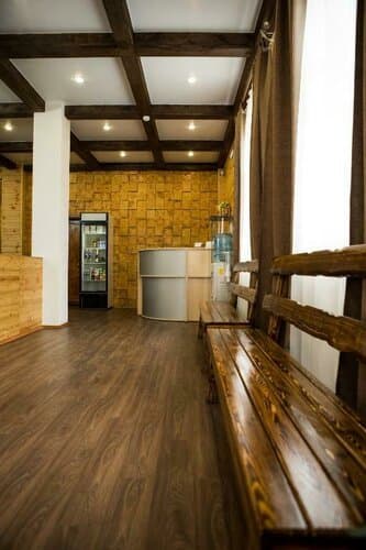 Внешний вид отеля Гавань Листвянка в Листвянке