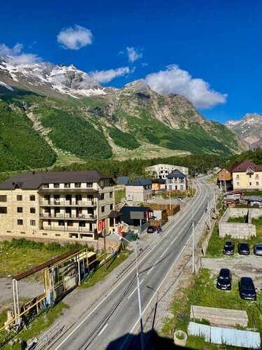 Внешний вид отеля Аиза в Терсколе