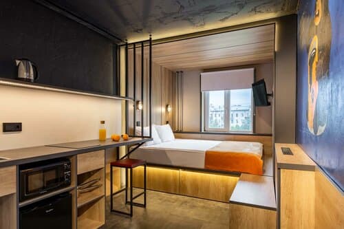 Внешний вид отеля Vertical We&i Лесная в Выборгской стороне