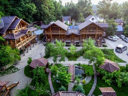 Внешний вид отеля Рябиновые бусы в Адыгее