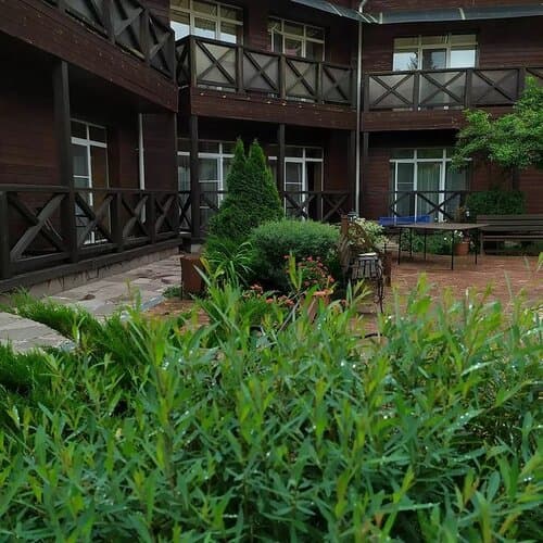 Внешний вид отеля Халле в Башкортостане