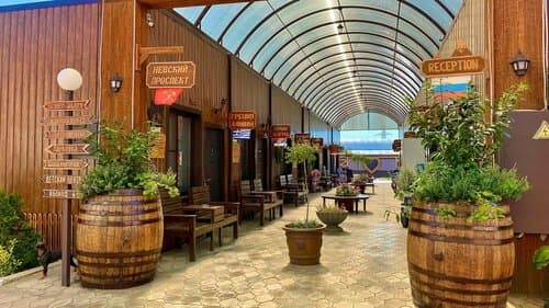 Внешний вид отеля Питер в Усть-Лабинском районе