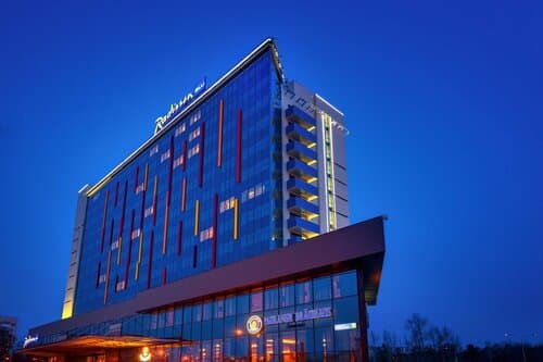Внешний вид отеля Radisson Blu Hotel, Челябинск