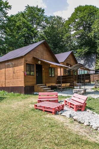 Внешний вид отеля Барбарис в Архызском сельском поселении