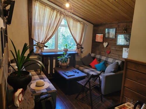 Внешний вид отеля Лесной бункер в городском округе Рязани