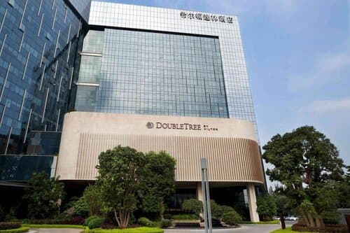 Внешний вид отеля DoubleTree by Hilton Hotel Xiamen Wuyuan Bay